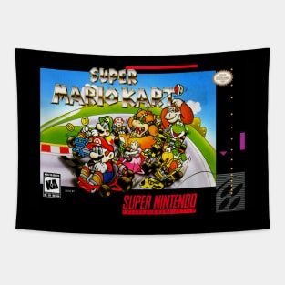 SNES SMK Racing Tapestry