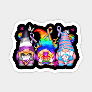 Cute  Gnomes,  LGBT Pride Gay Equality Magnet