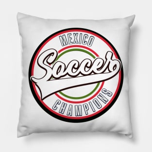 Mexico Soccer Champions logo Pillow