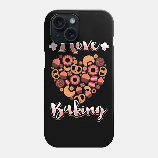 Baking Heart Baker Love Phone Case by savariya