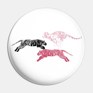 Swift Stripes - Pink Pin