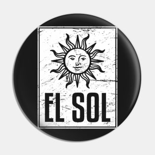 El Sol | Loteria Mexican Tarot Card Pin