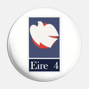 Eire 4 Postage Stamp Pin