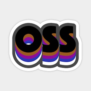 OSS Retro Magnet