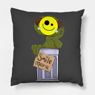 Smile More Pillow