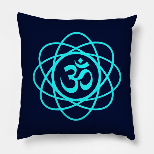 Om Symbol Aum sign Yoga Meditation Mantra Pillow by PlanetMonkey