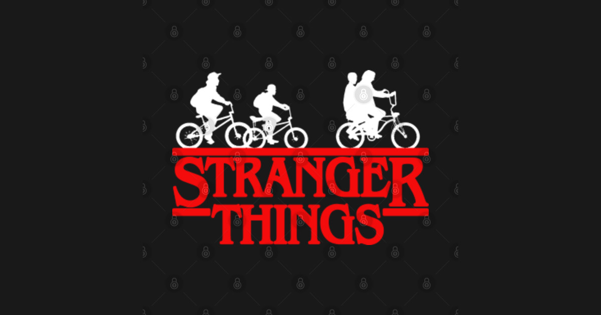 bikes for black - Stranger Things - Sticker | TeePublic
