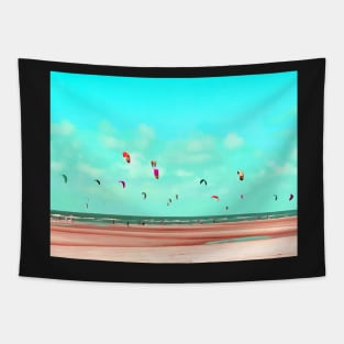 Wide Kite Beach No. 1 Tapestry