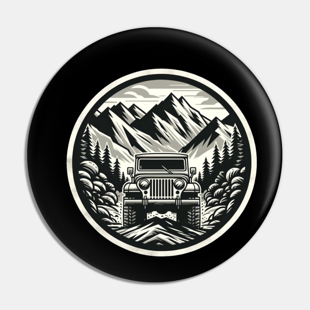 Jeep Wrangler 4x4 Pin by Operate Dangerously Apparel