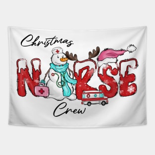 christmas nurse crew Tapestry