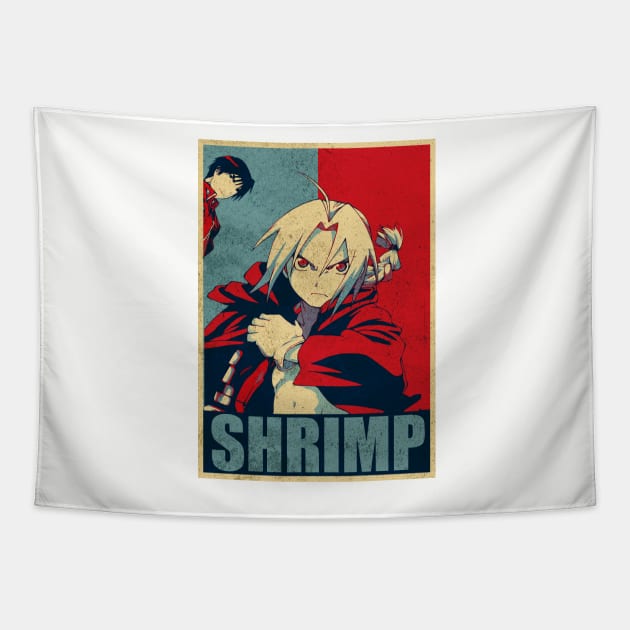 Full metal shrimp ( worn version) Tapestry by kurticide