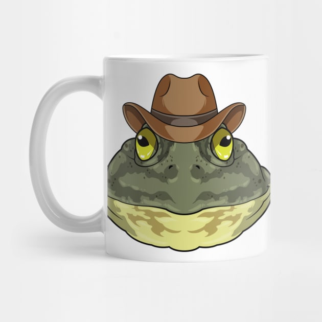 Cowboy Frog Mug