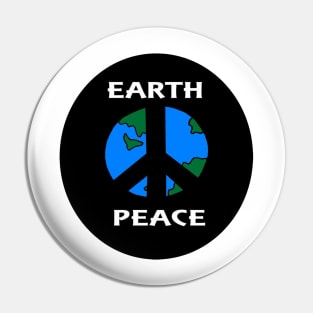 Earth Peace Pin