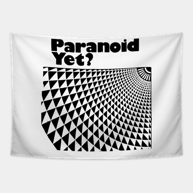 PARANOID YET Tapestry by TheCosmicTradingPost