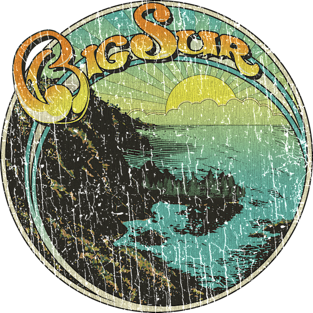 Big Sur 1976 Kids T-Shirt by JCD666