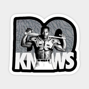 Bo Jackson Bo Knows Magnet