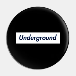 SUPER LOGO UNDERGROUND Pin