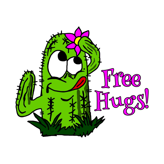 Free Hugs Cactus by imphavok