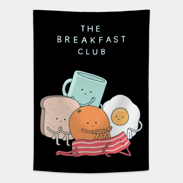 Breakfast Club Tapestry by Haasbroek