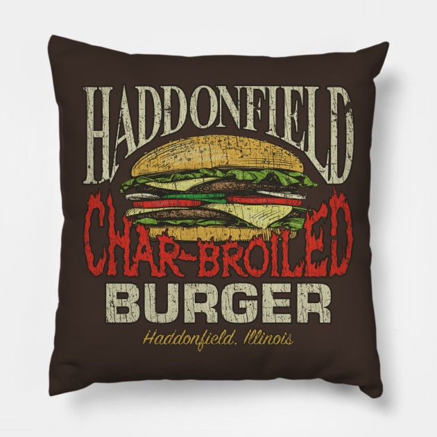 Haddonfield Char-Broiled Burger 2007 Pillow by JCD666