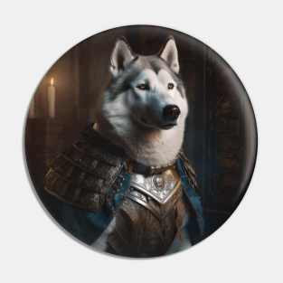 Husky - Romanian Knight Pin