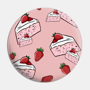 Strawberry Cakes Pin