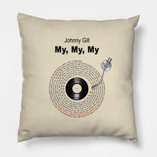 MY MY MY LYRICS ILLUSTRATIONS Pillow