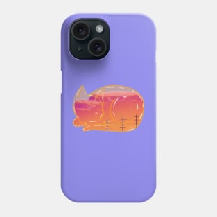 Golden Hour KitTea Phone Case