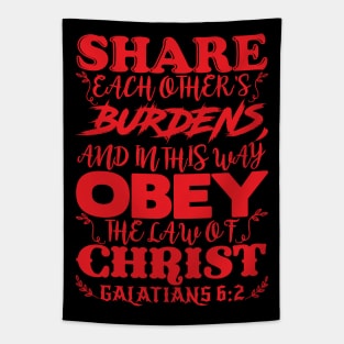 Galatians 6:2 Tapestry