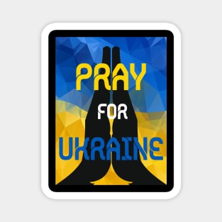 Pray for Ukraine Magnet