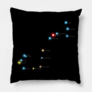 Constellation Scorpio Pillow