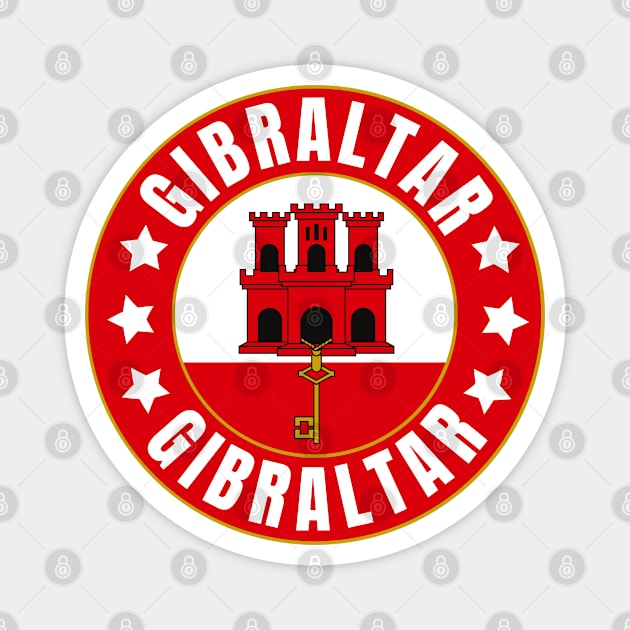 Gibraltar Magnet by footballomatic