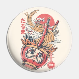 Daruma Ramen - White Pin