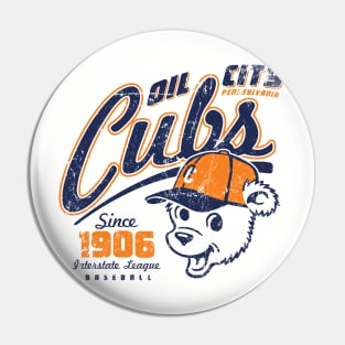 Oil City Cubs Pin