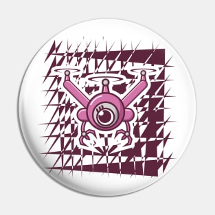 Pink Drone Pin