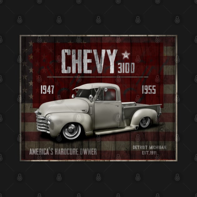 Classic Chevy 3100 by hardtbonez