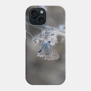 Pea Blue Butterfly Phone Case
