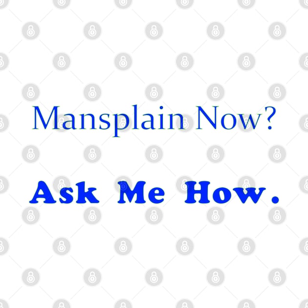 mansplain by amigaboy