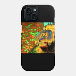 Colorful Orangutan Phone Case