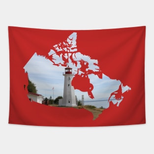 Canada Lighthouse Tapestry