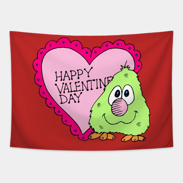 valentines day funny cupid goofy popular trends Tapestry by Solomonkariuki 