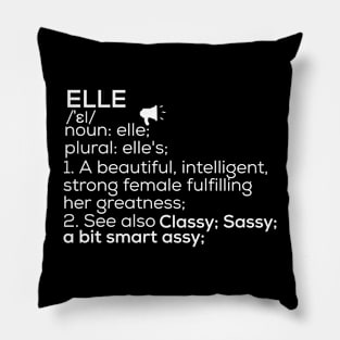 Elle Name Elle Definition Elle Female Name Elle Meaning Pillow