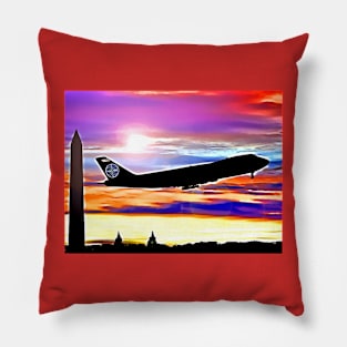 Airplane Landing at Washington Pillow