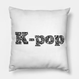 K-pop zentangle Pillow