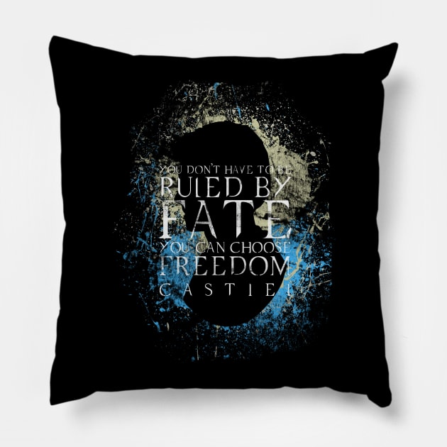 Castiel Quote Pillow by wnchstrbros