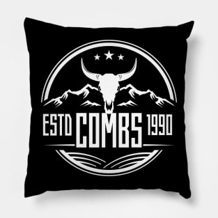 Luke Albert Combs logo Pillow