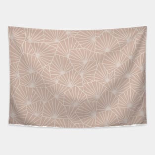 pink geometric pattern Tapestry