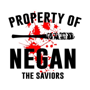 Property of negan The saviors T-Shirt