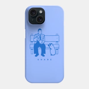 Chonky groundhog ask for a snack Phone Case