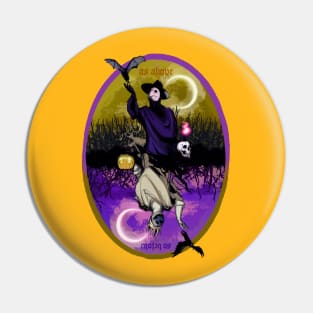 As Above So Below Halloween Pin